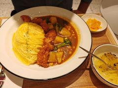 炸鸡块咖喱蛋包饭-池奈·日式咖喱蛋包饭(老城根Gpark店)