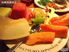 水果~西瓜和甜瓜很好吃！-松子料理(白家庄店)