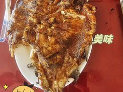-北京龙庆四季香农家饭庄·灶台鱼·碳烤虹鳟鱼(龙庆峡店)