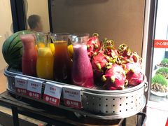 鲜榨果汁-大锅强·蒸海鲜青岛菜(吾悦广场店)