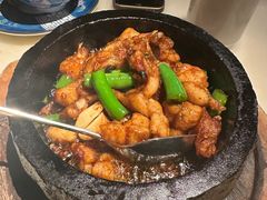 石锅杭椒牛蛙-桂满陇-十里风荷(合生汇店)