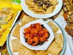 -东来菜馆•手抓海鲜家常菜•海鲜锅贴(鸽子窝店)