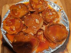 铁板虾仁茄盒-汉小城·老铫子藕汤·乡野湖北菜(江汉路吉庆街店)