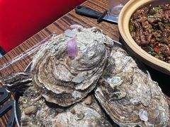 高压锅竹笼蒸蚝-蚝堡海鲜·威海菜·海肠捞饭·烧烤·亚洲吃蚝公司(幸福门店)