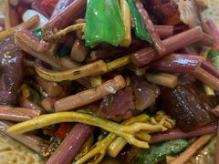 蕨菜炒腊肉-和福餐馆(西江古街店)