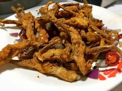 椒盐鸭舌-大萝卜烧烤羊蝎子烤全羊(新城河路店)