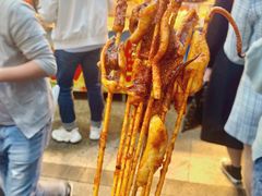 烤鱿鱼-东门小吃街