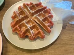 红丝绒麻薯饼-迪欧咖啡·中西餐融合菜(平江万达旗舰店)