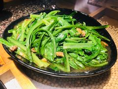 豆豉鲮鱼油麦菜-潮十三潮汕砂锅粥(高新四路大都荟店)