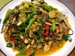 咸菜炒蚌肉-临江宴餐厅·桐庐菜(富春江店)