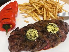 安格斯草饲无激素牡蛎牛排-HELLO 27 意面·沙拉·帕尼尼