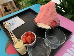 新鲜草莓棉花甜-Ice Monster冰馆·CNN评选全球十大甜品(国贸商城店)