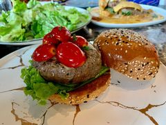 芝心牛肉汉堡-Lets burger非常汉堡·环球风味(蓝色港湾店)