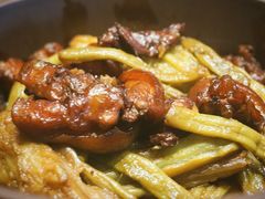 慢火苦瓜烧花猪肉-柴门头啖汤·经典川菜·慢火汤品(锦城万达店)