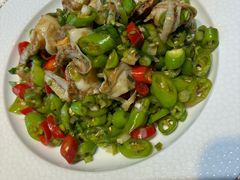老虎菜拌扇贝-郑庄脂渣海鲜楼(九水路店)