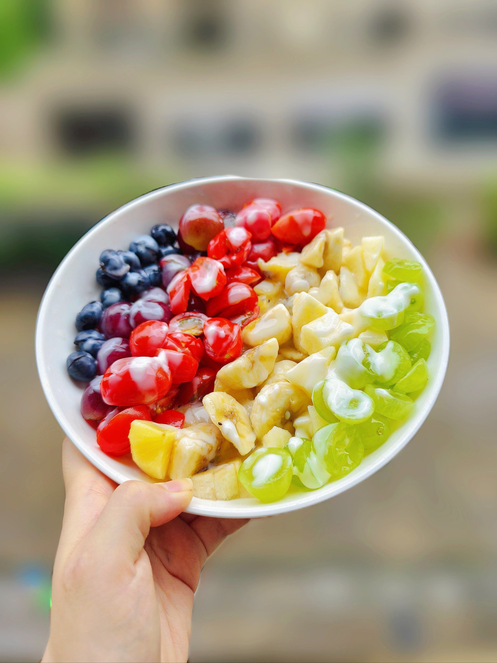 🌈彩虹水果沙拉🥗超简单做法