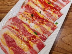 -明洞阿姨·韩式酱蟹烤肉·创意料理(三元桥店)