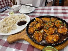 铁板茄盒-苏师傅菜馆(上沙店)