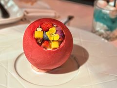 覆盆子冷冻气球-佐度王子扒房(天鹅湖店)