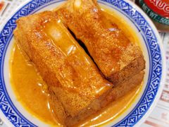 招牌蒜香炸豆腐-捷信牛奶甜品世家(学府店)