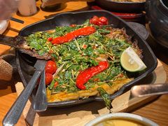 香茅草烤罗非鱼-云海肴·汽锅鸡·云南代表菜(天山百盛优客店)