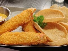 黄金蟹棒拼泰国虾片-伯顿西餐厅(厚街香榭丽店)