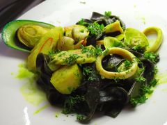 墨汁海鲜意面-琶醍壹号•潮菜江景餐吧