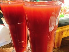 杨梅汁-绿茶餐厅(西湖银泰百货店)