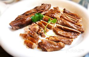 Goose and Braised Pork Rice Combo
