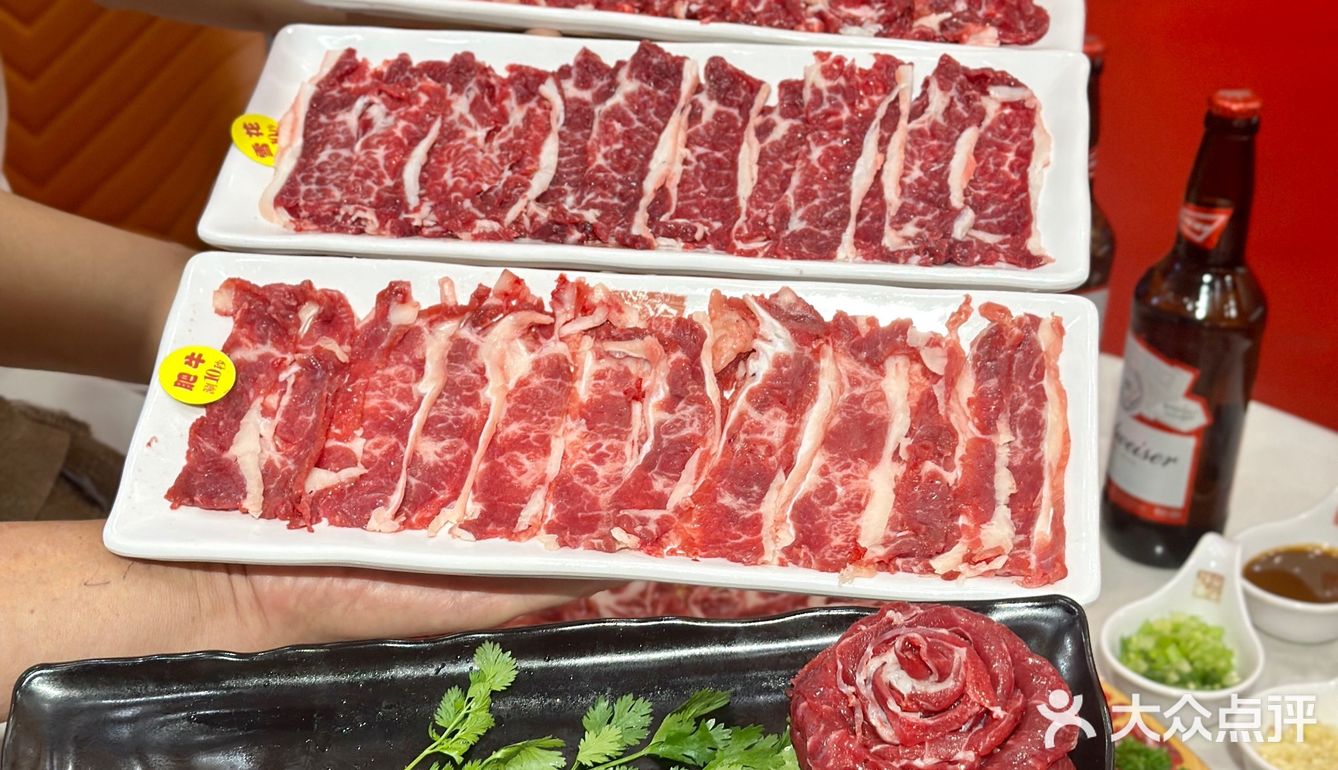 520过节来吃玫瑰牛肉火锅❓