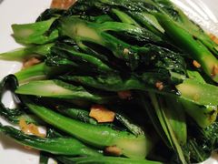 拍姜蒜生炒菜心-兰桂坊粤泰美食(较场西店)