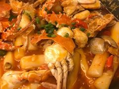 香辣蟹烧年糕-裕鼎鲜·新中菜(八一广场万达店)