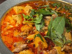 臭豆腐牛蛙煲-芸鲜季·云南野生菌餐厅· 云南风物味研社(闵行店)