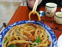 豆芽回勺剔鱼子-大召山西祁县剔鱼子削面(向阳店)