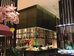 自助取餐区-美食汇海鲜自助餐厅·小龙虾烧烤(富力万达文华酒店)