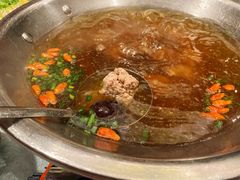 肉丸汤配有机蔬菜-湘语·湖南家常菜(新洲店)