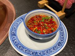 现炸辣椒油-清真·京华源铜锅涮肉(丰庆店)