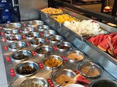 自助调料区-彤德莱牛肉火锅(双港店)