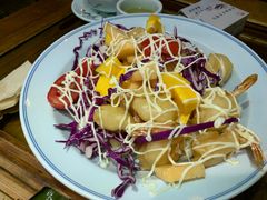 饵块虾沙拉-段公子·精品云南菜