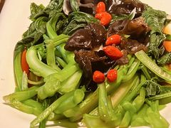 高寒百合白灼菜心-品味泸沽湖•民族特色菜(大落水店)