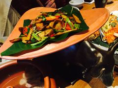 包烧野生牛肝菌-云海肴·汽锅鸡·云南菜(天山百盛优客店)