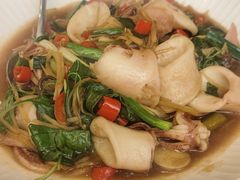 九层塔炒鱿鱼-乡亲鹅肉城(吴江店)