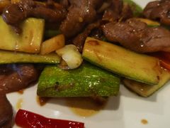 云南小瓜炒猪面肉-景月阁空中食府(希尔顿酒店)