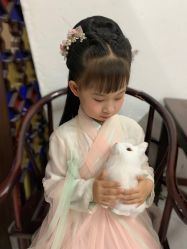 -后宫·古装汉服京剧儿童亲子全家福摄影