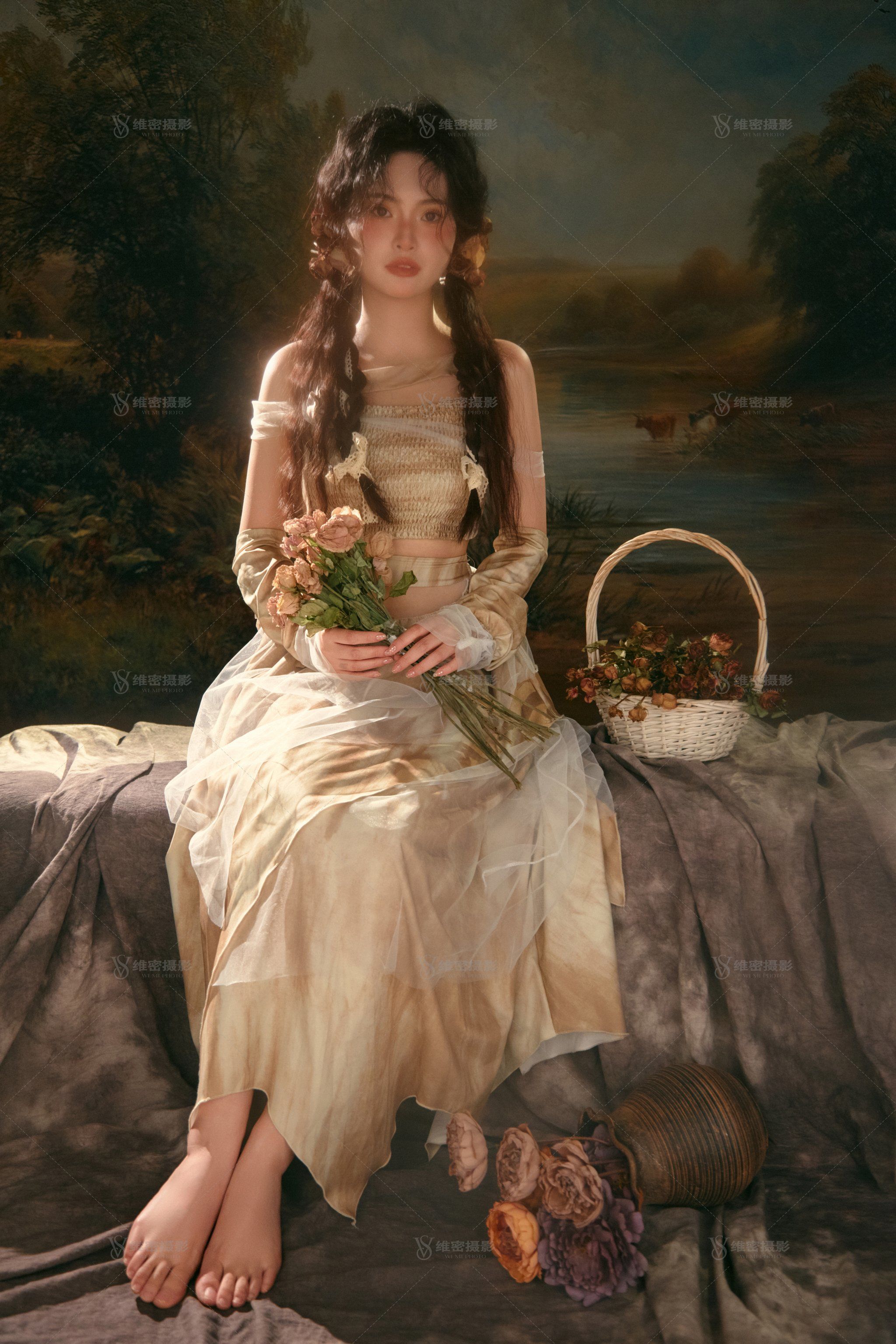 法式复古油画写真