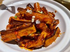 鱼香脆皮茄子煲-八斗鸡·湘土菜(国贸店)