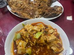 -北京龙庆四季香农家饭庄·灶台鱼·碳烤虹鳟鱼(龙庆峡店)