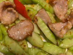 佛手瓜炒爽肉-味钱塘·钱塘渔鲜·地道江浙菜(宋城店)