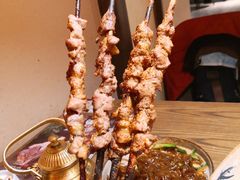 新鲜现烤红柳烤串-那时新疆·若羌(经纬汇店)