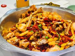 干锅牛蛙-馋嘴蛙火锅